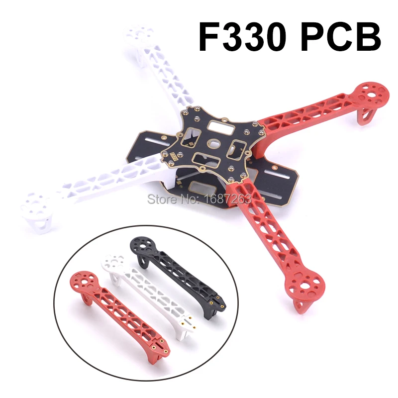 F330 PCB Мультикоптер рамка Airframe пламя колеса комплект для KK MK MWC 4 оси RC Квадрокоптер