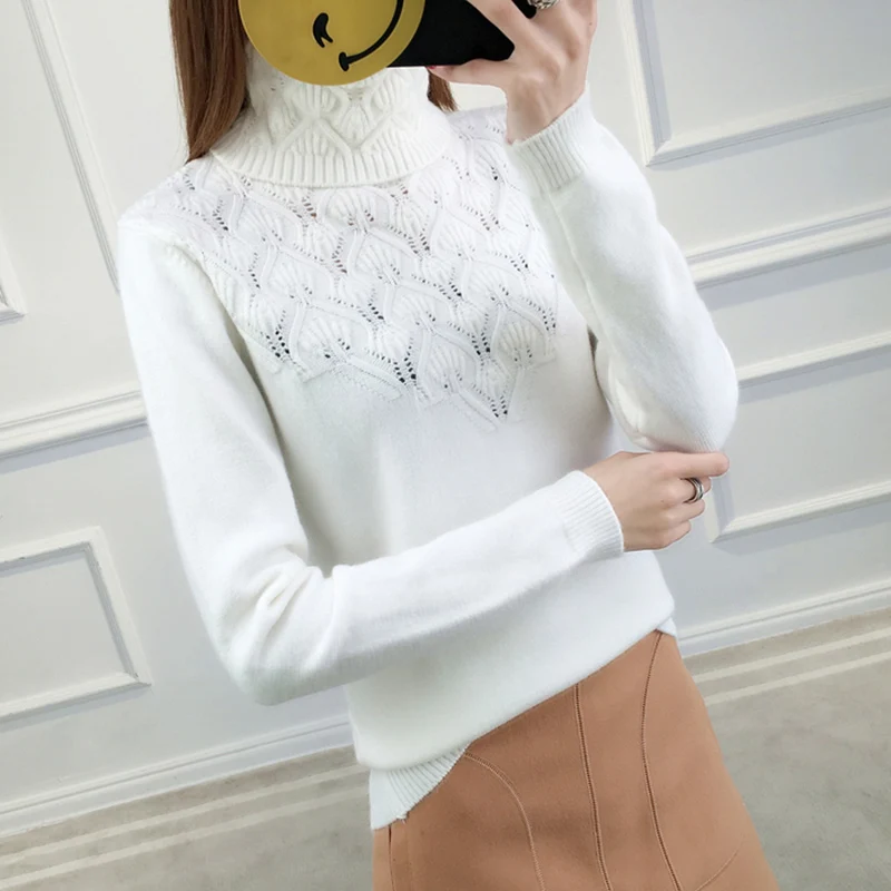 Sweater Korean Style Fashion Ladies Full Sleeve Women Knitting Sweater Sexy Solid Turtleneck Pullover Loose Sweater Hot Sale
Sweater Korean Style Fashion Ladies Full Sleeve Women Knitting Sweater Sexy Solid Turtleneck Pullover Loose Sweater Hot Sale