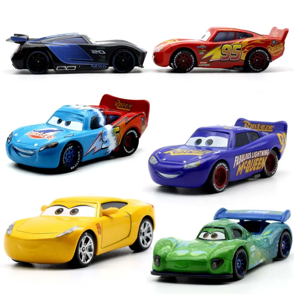 19 Style Disney Pixar Cars 3 Lightning McQueen Jackson Storm Dinoco Cruz Ramirez 1:55 Diecast Metal Toys Model Car Birthday Gift
19 Style Disney Pixar Cars 3 Lightning McQueen Jackson Storm Dinoco Cruz Ramirez 1:55 Diecast Metal Toys Model Car Birthday Gift