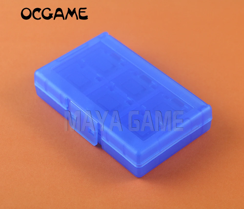 OCGAME высокое качество синий ящик для хранения 24 слота игровая карта жесткий