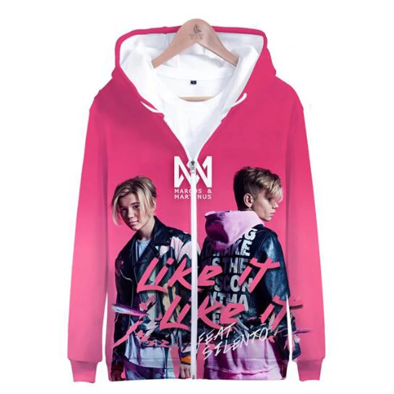 Marcus and Martinus 3d Hoodies Zipper Casual Tracksuit Pocket Hooded Sweatshirt women winter fashion Streetwear Hip Hop Hoodie
Marcus and Martinus 3d Hoodies Zipper Casual Tracksuit Pocket Hooded Sweatshirt women winter fashion Streetwear Hip Hop Hoodie