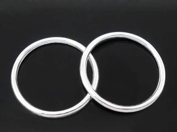 Zinc metal alloy Closed Soldered Jump Rings Round Silver Plated 24mm(1") Dia, 9 PCs new
Zinc metal alloy Closed Soldered Jump Rings Round Silver Plated 24mm(1") Dia, 9 PCs new