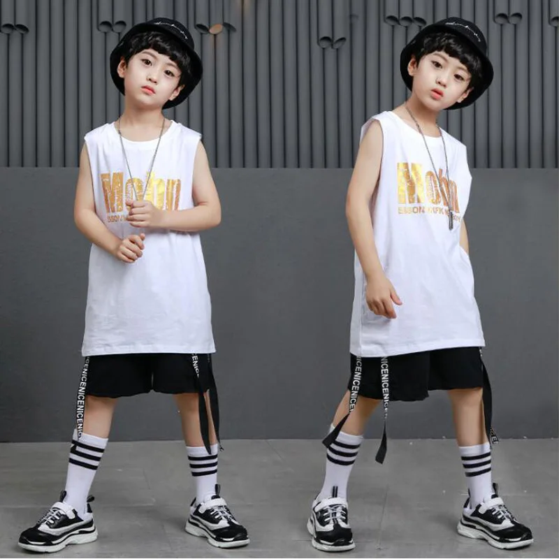 Детский белый костюм для бальных танцев, джазовый костюм в стиле хип-хоп для соревнований, черная рубашка для девочек и мальчиков, топ и штан...
Детский белый костюм для бальных танцев, джазовый костюм в стиле хип-хоп для соревнований, черная рубашка для девочек и мальчиков, топ и штан...