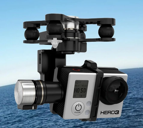DJI Zenmuse H3-3D 3-осевой подвес для камеры FPV Z15 Gopro Hero 3 фотография с контроллером