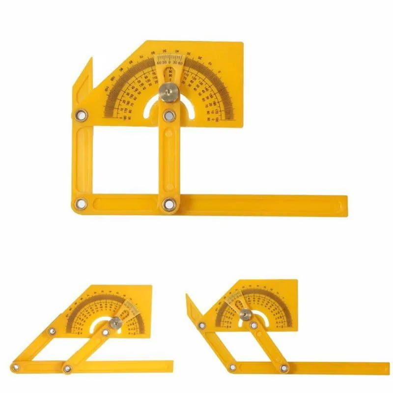 Multful Tools Plastic Protractor Angle Ruler 180 Degree Folding Accurate Measuring Instruments Tools Carpenter ruler
Multful Tools Plastic Protractor Angle Ruler 180 Degree Folding Accurate Measuring Instruments Tools Carpenter ruler