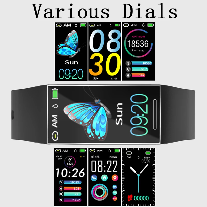 Smart Bracelet IP67 Sleep Tracker Color Screen Smart Band Sport Watch Heart Rate Blood Pressure Monitor Call Reminder smartwatch
Smart Bracelet IP67 Sleep Tracker Color Screen Smart Band Sport Watch Heart Rate Blood Pressure Monitor Call Reminder smartwatch
