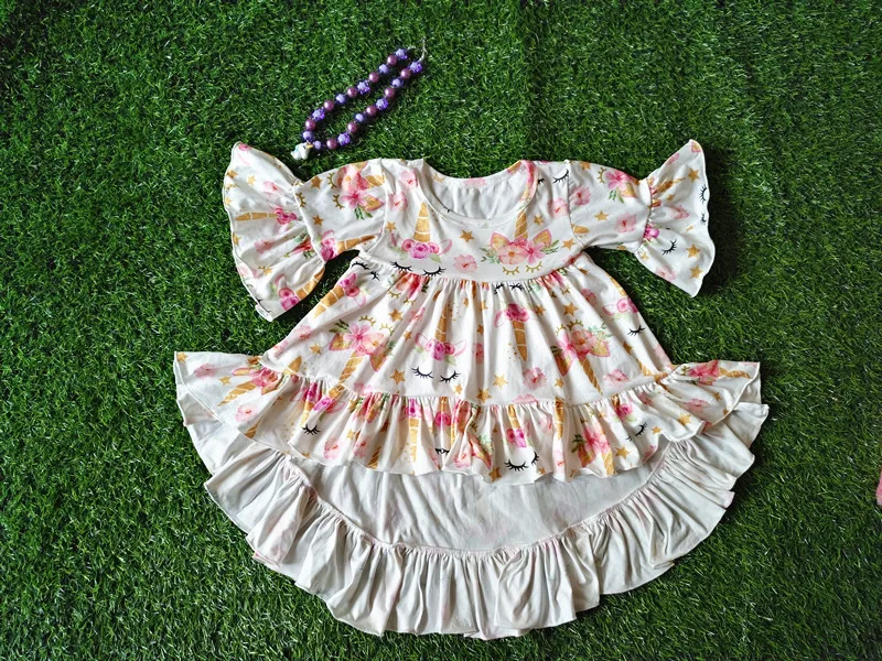 new summer cotton milk silk baby girls kids boutique clothes dress short sets unicorn rainbow ruffles with matching accessories
new summer cotton milk silk baby girls kids boutique clothes dress short sets unicorn rainbow ruffles with matching accessories