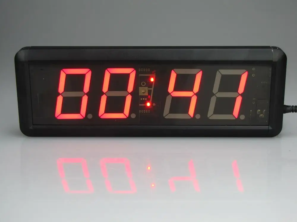 Fedex Free Shipping alibaba express 2.3 inch 4 digits red indoor customized timer High brightness aluminium led clock
Fedex Free Shipping alibaba express 2.3 inch 4 digits red indoor customized timer High brightness aluminium led clock
