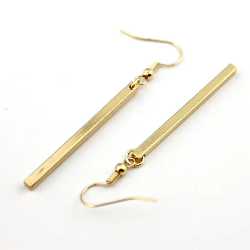 ZWPON Fashion Gold Bar Dangle Earrings for Women Minimalist Long Earrings Geometric Thin Cuboid Drop Earrings Wholesale
ZWPON Fashion Gold Bar Dangle Earrings for Women Minimalist Long Earrings Geometric Thin Cuboid Drop Earrings Wholesale