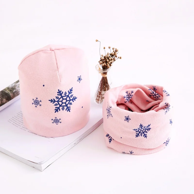 Children Hat Scarf Set Snow Printing Cotton Baby Cap Scarf 2pcs Set Winter Hat For Boys And Girls 3 months to 8 Years
Children Hat Scarf Set Snow Printing Cotton Baby Cap Scarf 2pcs Set Winter Hat For Boys And Girls 3 months to 8 Years