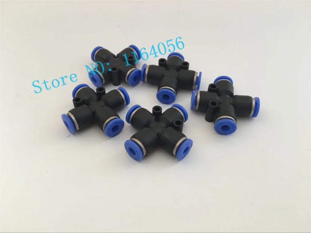 20pcs PZA04 Pneumatic Cross Union Push In To Connect Fitting Tube OD 4MM Quick Release
20pcs PZA04 Pneumatic Cross Union Push In To Connect Fitting Tube OD 4MM Quick Release
