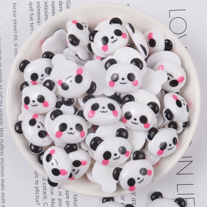 10pcs/lot Kawaii Resin Panda Head Flatback Cabochon For Kids Headclip DIY Embellishments Making Scrapbooking Craft Favor
10pcs/lot Kawaii Resin Panda Head Flatback Cabochon For Kids Headclip DIY Embellishments Making Scrapbooking Craft Favor