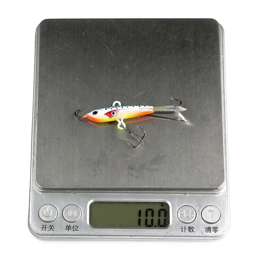Mounchain Ice Fishing Bait Mini Metal False Lead Fish Lures Crankbaits 4 Colors Optional
Mounchain Ice Fishing Bait Mini Metal False Lead Fish Lures Crankbaits 4 Colors Optional