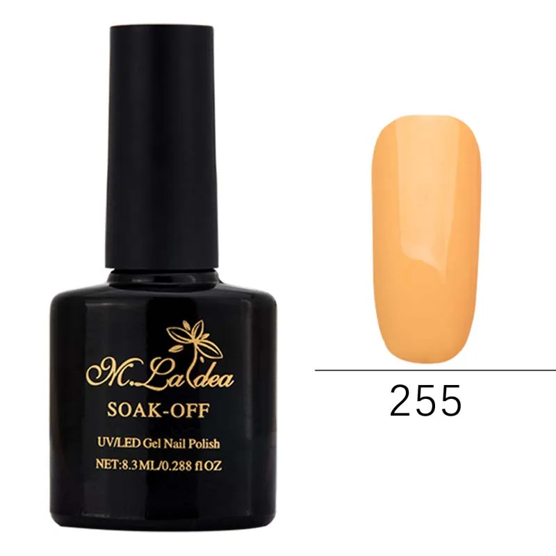 m.ladea Gel Polish easy soak Off UV LED nail gel 28 Colors 8.3ml/Bottle 253-280 high gloss long lasting women's fashion Art | Красота и