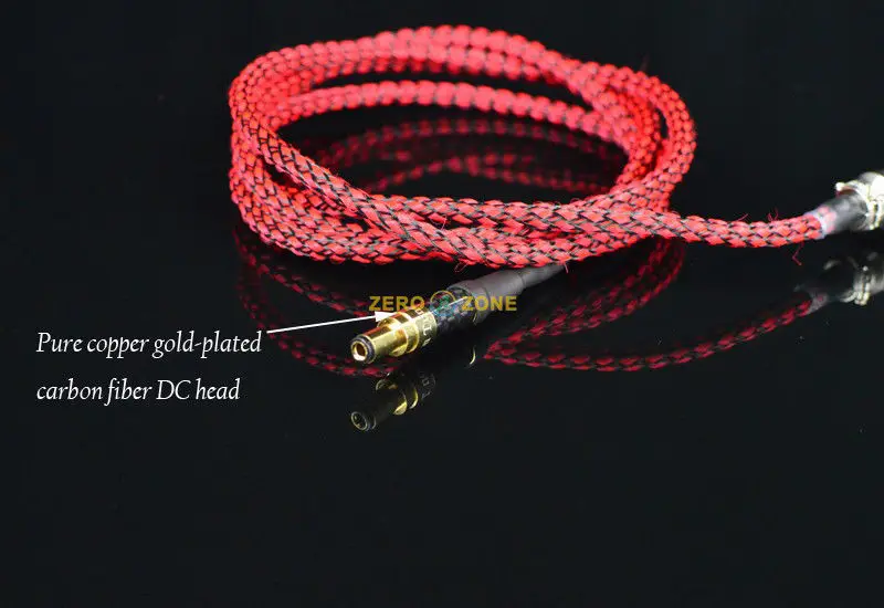 ZEROZONE 1.4M (LX04G) Switzerland Gotham audiophile DC cable GX16-2P to 5.5*2.5mm L4-18
ZEROZONE 1.4M (LX04G) Switzerland Gotham audiophile DC cable GX16-2P to 5.5*2.5mm L4-18