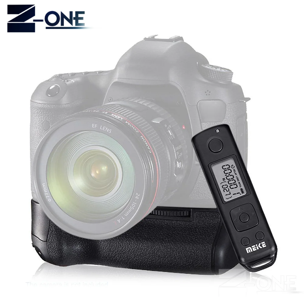 MEIKE MK-5DS R 2.4G Battery Grip Holder + Wireless Remote Control For Canon 5DS R 5D Mark III/5Ds/5DsR
MEIKE MK-5DS R 2.4G Battery Grip Holder + Wireless Remote Control For Canon 5DS R 5D Mark III/5Ds/5DsR