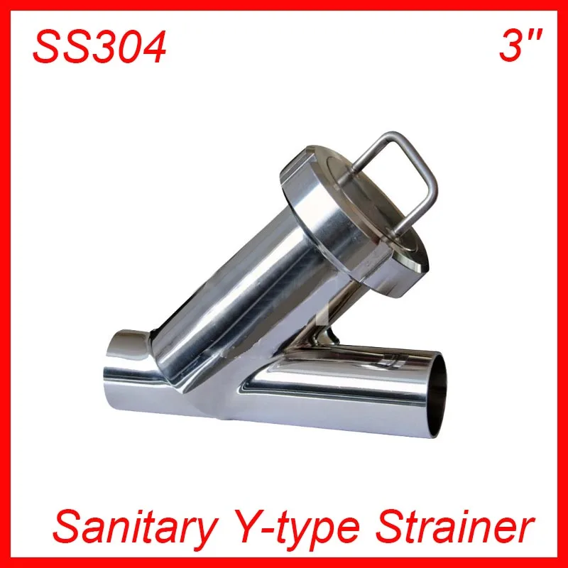 3'' Sanitary Stainless Steel SS304 Y type Filter Strainer f Beer/ dairy/ pharmaceutical/beverag /chemical industry
3'' Sanitary Stainless Steel SS304 Y type Filter Strainer f Beer/ dairy/ pharmaceutical/beverag /chemical industry