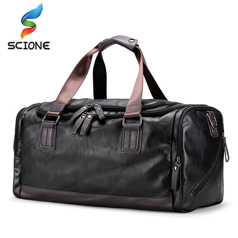 Hot Men Classic Soft Leather Sports Gym Bags Black Cylindrical Fitness Training Shoulder Bag Designer Single Travel Yoga Handbag
Hot Men Classic Soft Leather Sports Gym Bags Black Cylindrical Fitness Training Shoulder Bag Designer Single Travel Yoga Handbag