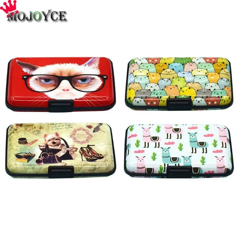 Fashion Women Color Printing RFID Anti-theft Business Card Box Credit Card Pocket Female Girls Wallet Holder Carteira Feminina
Fashion Women Color Printing RFID Anti-theft Business Card Box Credit Card Pocket Female Girls Wallet Holder Carteira Feminina