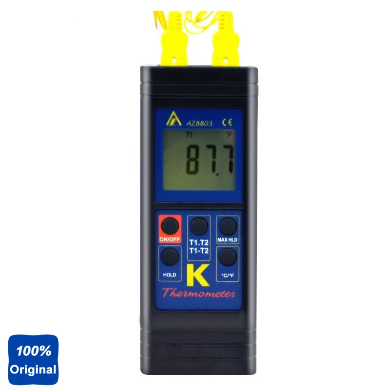 AZ8803 Digital Thermocouple Thermometer with Temperature range -50 ~ 1300 degree
AZ8803 Digital Thermocouple Thermometer with Temperature range -50 ~ 1300 degree