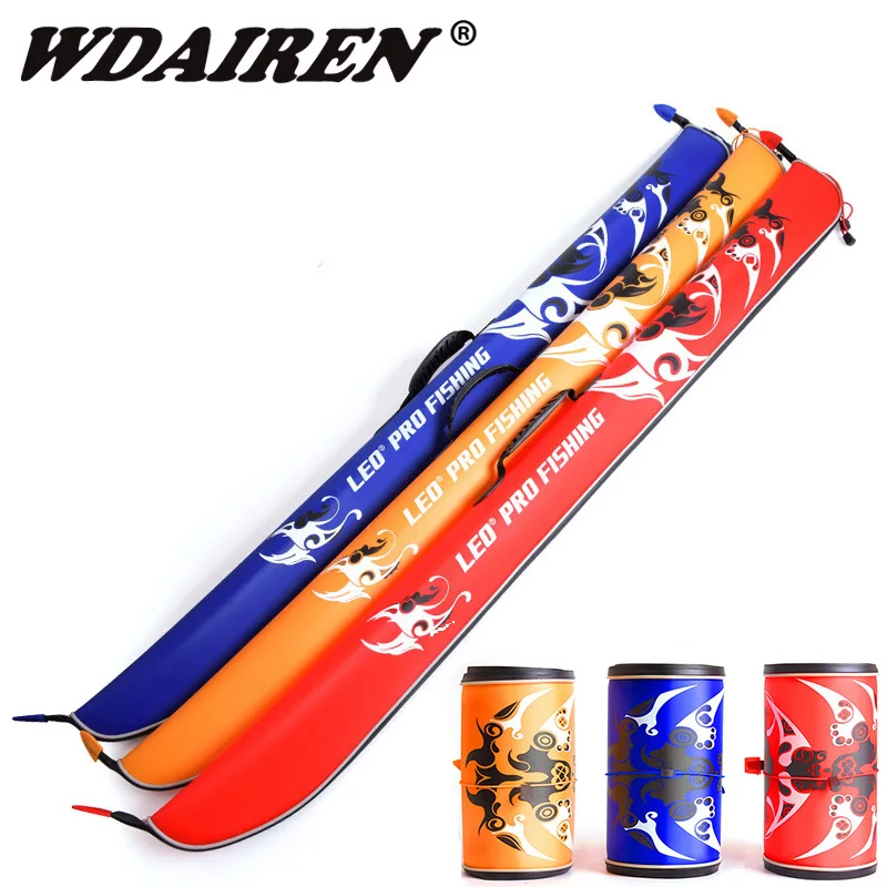 WDAIREN 125cm Fishing Bags Portable Folding Fishing Rod Carrier EVA Fishing Pole Tools Storage Bag Case Fishing Gear Tackle
WDAIREN 125cm Fishing Bags Portable Folding Fishing Rod Carrier EVA Fishing Pole Tools Storage Bag Case Fishing Gear Tackle