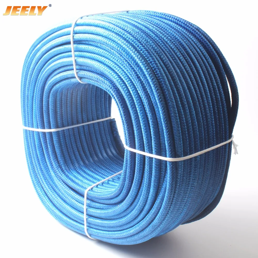 JEELY 9 мм 100 м UHMWPE ядро с куртка Парусная лебедка Spectra обшитая буксировочная веревка