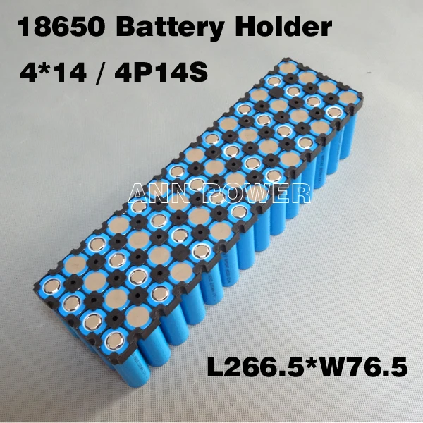 Free Shipping 4*14 56 holes 18650 battery holder (integrated) Used for 4P14S 51.8V 10ah li-ion battery E-bike battery bracket
Free Shipping 4*14 56 holes 18650 battery holder (integrated) Used for 4P14S 51.8V 10ah li-ion battery E-bike battery bracket
