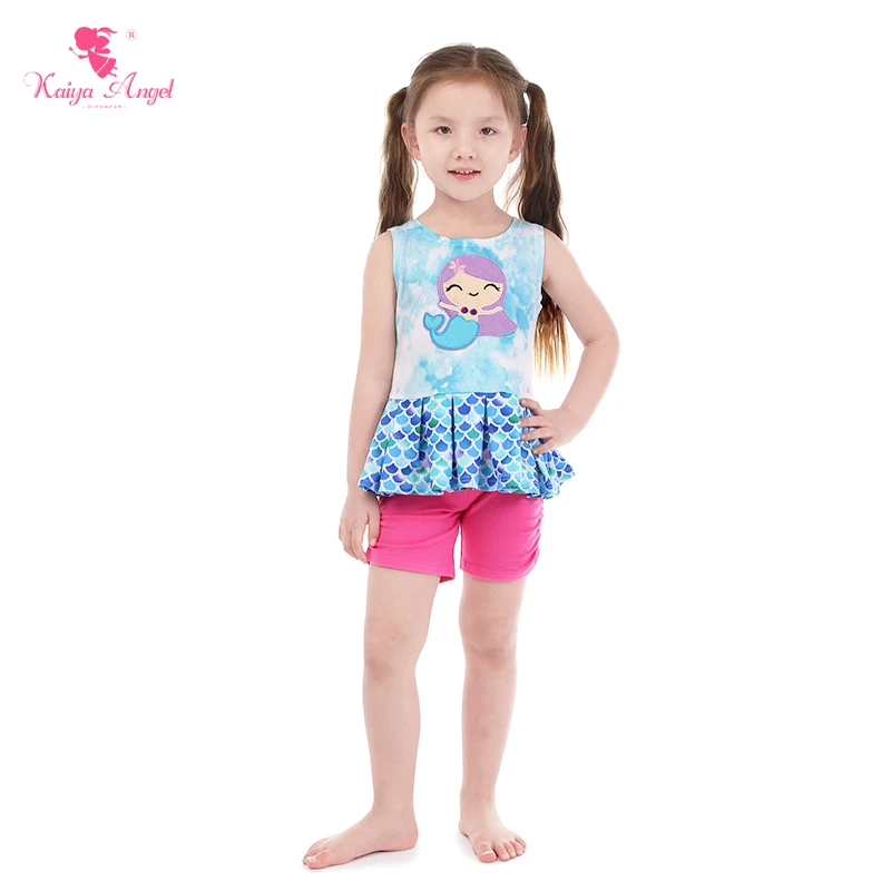 Kaiya Angel Baby Girl Boutique Summer Clothes Purple Haired Blue Tail Mermaid Deep Blue-green Scales Rompers Factory Wholesale
Kaiya Angel Baby Girl Boutique Summer Clothes Purple Haired Blue Tail Mermaid Deep Blue-green Scales Rompers Factory Wholesale