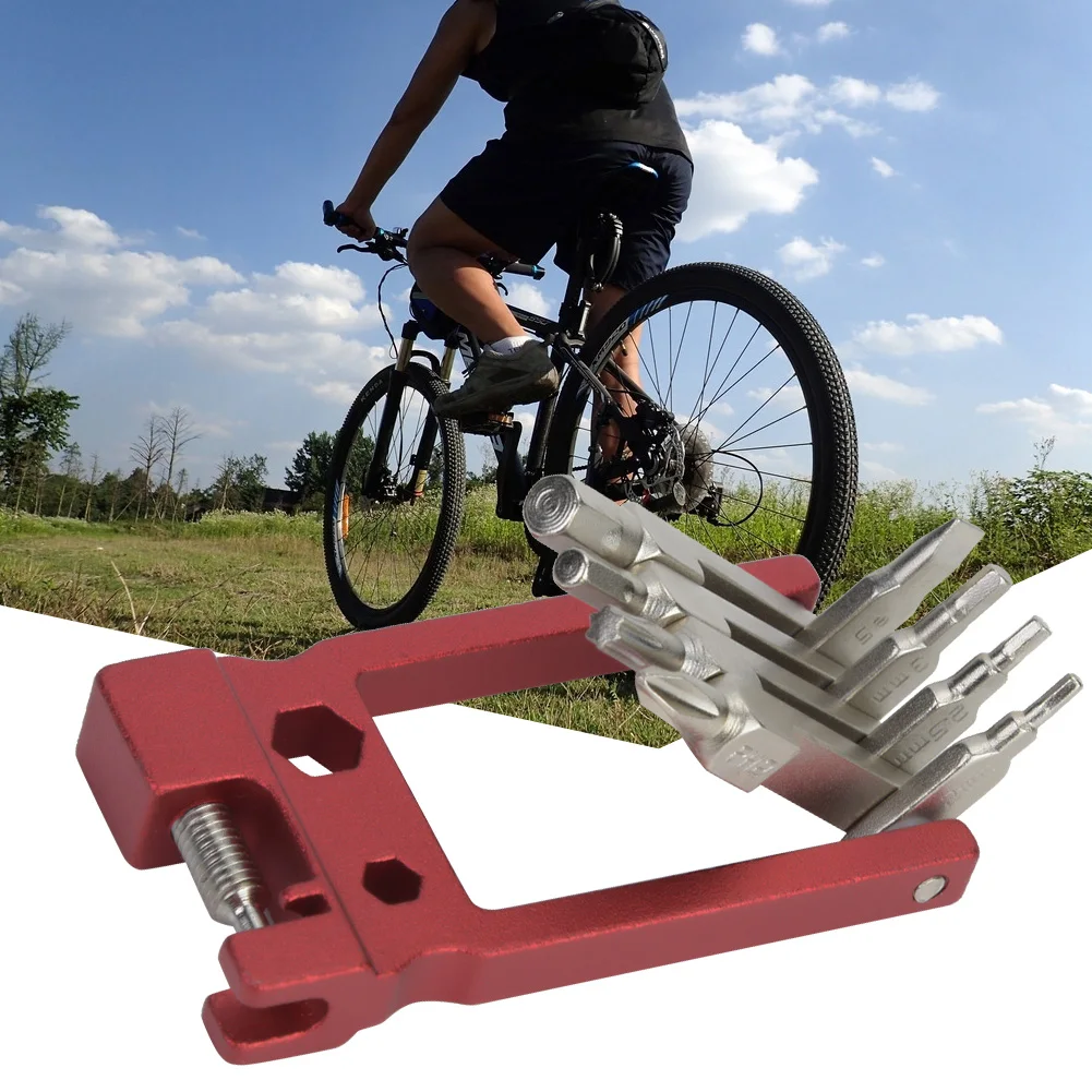 10 in 1 Multifunctional Bike Repair Tools Folding Safety Knife Military Knife Bike Chain Cutter +Wrench Bicycle Accessories
10 in 1 Multifunctional Bike Repair Tools Folding Safety Knife Military Knife Bike Chain Cutter +Wrench Bicycle Accessories