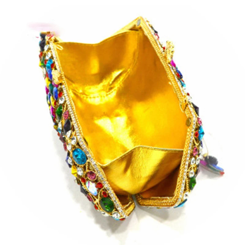 Luxury High-End Clutch XIYUAN Evening Bags Fashion Rhinestone Diamond Women Clutches Evening Bags European And American Style
Luxury High-End Clutch XIYUAN Evening Bags Fashion Rhinestone Diamond Women Clutches Evening Bags European And American Style