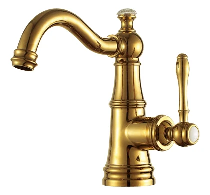 Free ship Golden PVD clour solid brass Single handle bathroom basin faucet mixer tap New
Free ship Golden PVD clour solid brass Single handle bathroom basin faucet mixer tap New