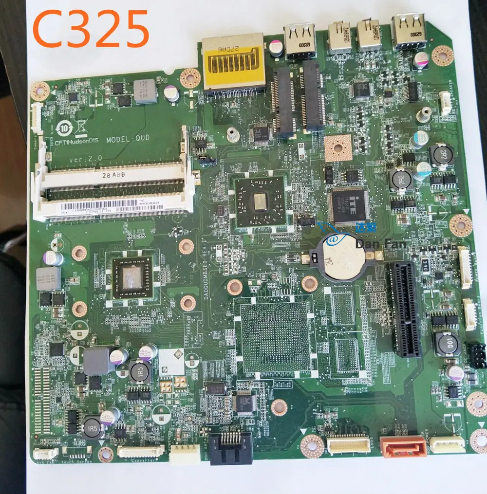Материнская плата для Lenovo C325 AIO CFT1HudsonD1S DA0QUDMB6E0, 100% тестирование, полностью рабочий
Материнская плата для Lenovo C325 AIO CFT1HudsonD1S DA0QUDMB6E0, 100% тестирование, полностью рабочий