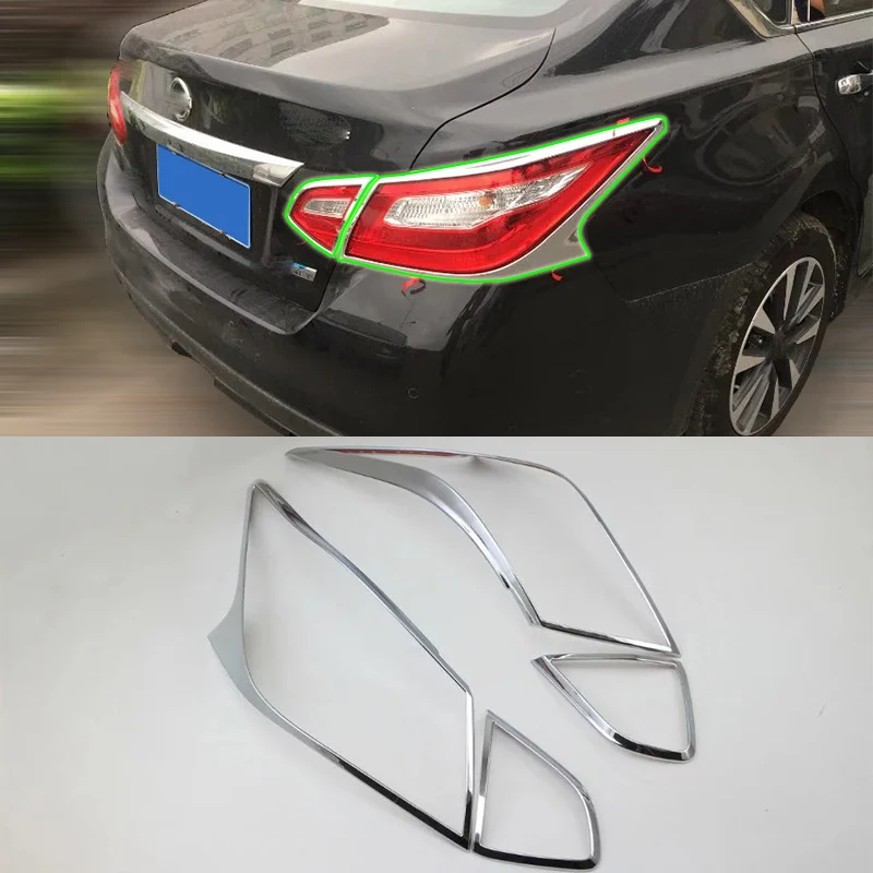 Аксессуары для автомобиля внешняя отделка ABS задний фонарь Накладка Nissan Altima 2016