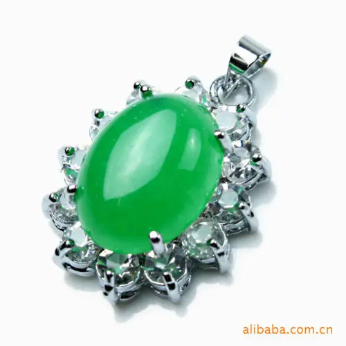 Beautiful 12 Style Green Jadeite Silver Amulet pendant Necklaces | Украшения и аксессуары