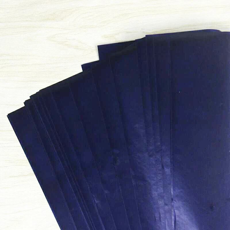 50pcs Blue Double Sided Carbon Paper 48K Thin Type Stationery Paper Finance Carbon Paper Office School Stationery Supplies
50pcs Blue Double Sided Carbon Paper 48K Thin Type Stationery Paper Finance Carbon Paper Office School Stationery Supplies