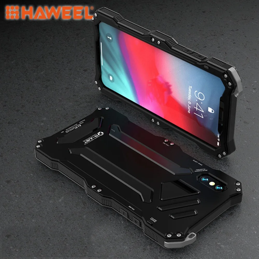 HAWEEL Phone Case for iPhone X / XS / XS Max /XR Gundam Rugged Armor Metal + TPU Protective Case Cover Shell
HAWEEL Phone Case for iPhone X / XS / XS Max /XR Gundam Rugged Armor Metal + TPU Protective Case Cover Shell