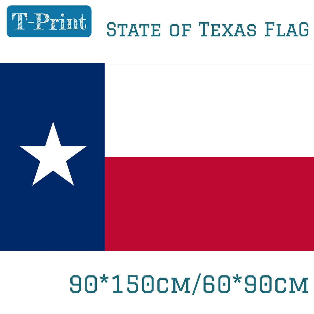 Флаг штата Техас США 3x5 футов (90*150 см) горячая продажа, высокое качество полиэстер, для автомобиля.