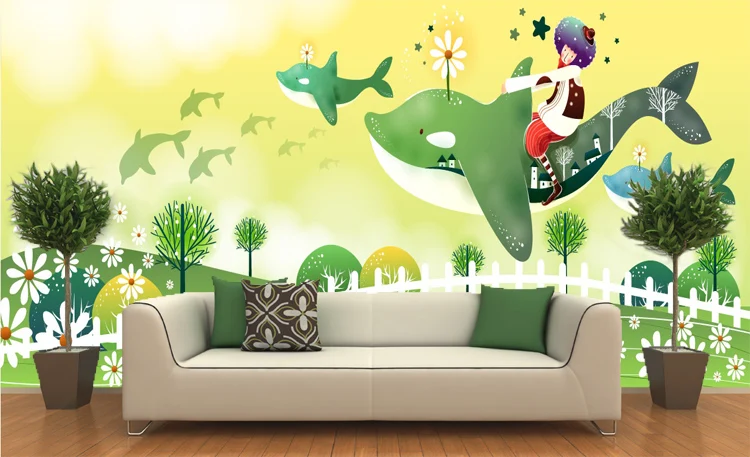 Photo wallpaper 3D dolphin wallpaper nursery children's room bedroom living room hotel wallpaper cute cartoon animal mural
Photo wallpaper 3D dolphin wallpaper nursery children's room bedroom living room hotel wallpaper cute cartoon animal mural
