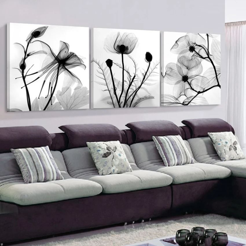 CLSTROSE No Frames 3 Pieces Transparent Flower Home Decor Canvas Pictures For Living Room Wall Art Painting Print Posters
CLSTROSE No Frames 3 Pieces Transparent Flower Home Decor Canvas Pictures For Living Room Wall Art Painting Print Posters