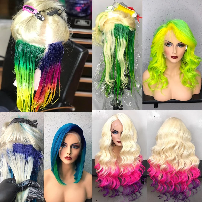 613 Lace Front Wig 360 Lace Frontal Wig Blue Wigs Body Wave Honey Blonde Colored Human Hair Wigs For Women Black 150% Remy
613 Lace Front Wig 360 Lace Frontal Wig Blue Wigs Body Wave Honey Blonde Colored Human Hair Wigs For Women Black 150% Remy