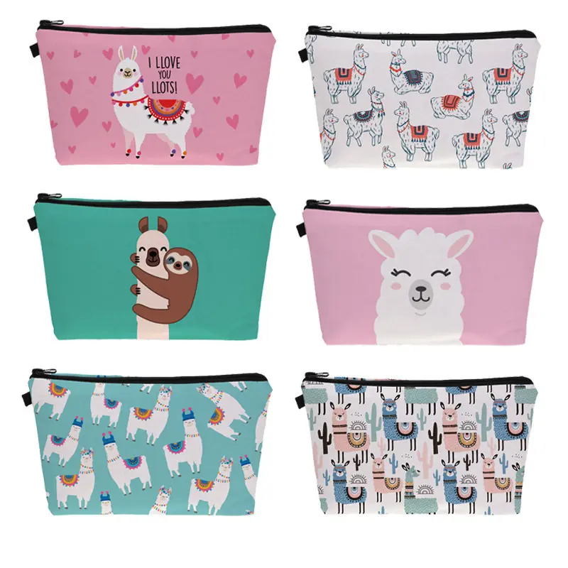Coloffice 3D Digital Printing Cute Alpaca / Grass Mud Horse Llama Pencil Bag Stationery Storage Bag Cosmetic Bag Gifts Prize 1PC
Coloffice 3D Digital Printing Cute Alpaca / Grass Mud Horse Llama Pencil Bag Stationery Storage Bag Cosmetic Bag Gifts Prize 1PC