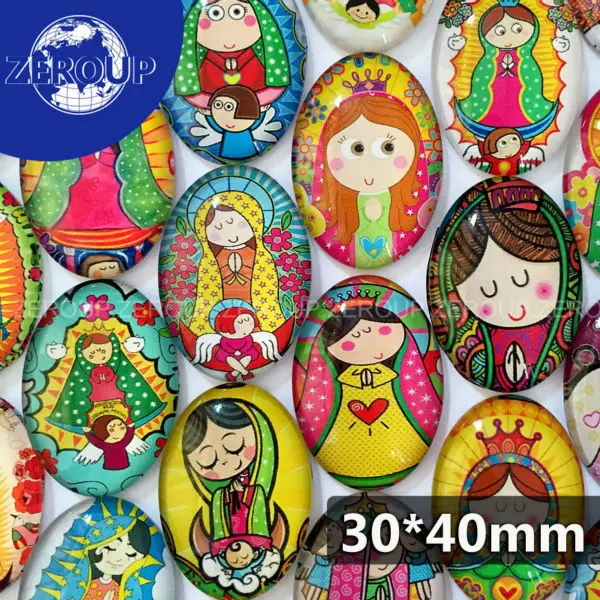 ZEROUP 10pcs/lot 30*40mm Oval Glass Cabochon Mixed Handmade Cute Plis Photo Glass Dome jewelry findings for blank setting cover
ZEROUP 10pcs/lot 30*40mm Oval Glass Cabochon Mixed Handmade Cute Plis Photo Glass Dome jewelry findings for blank setting cover