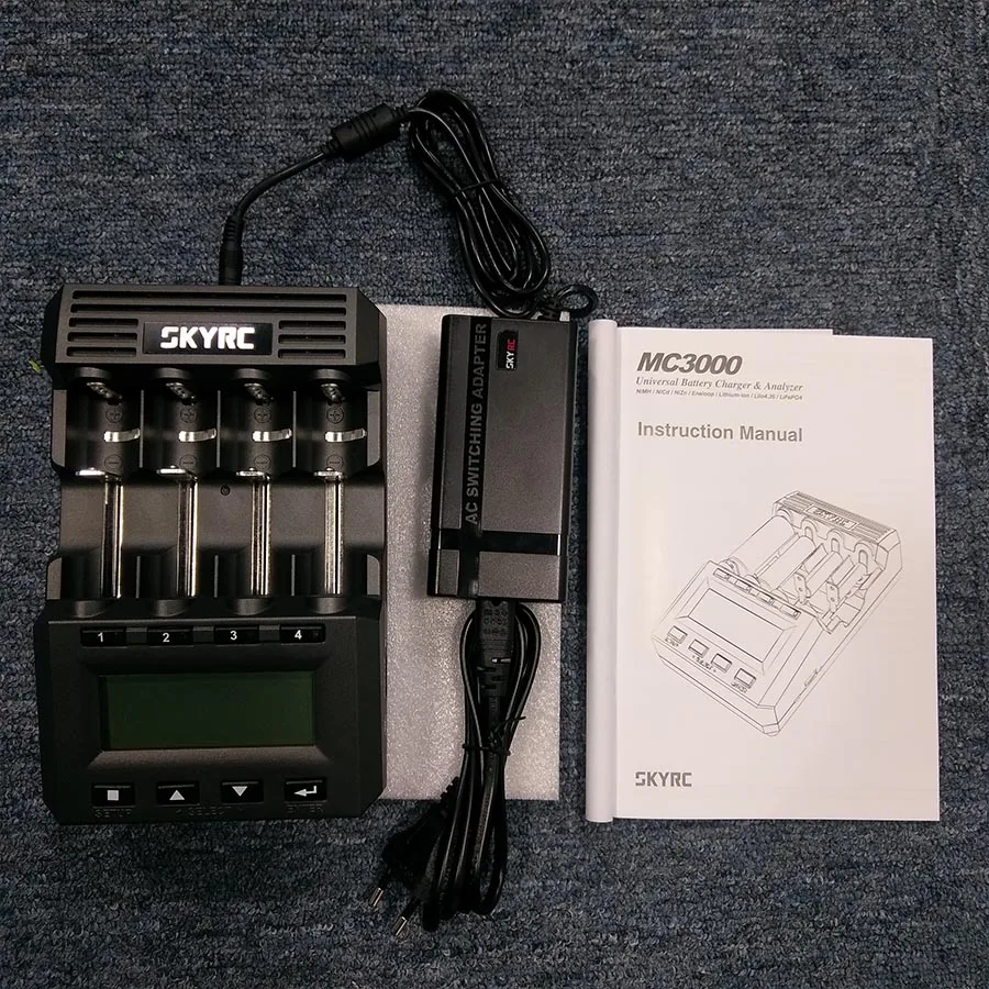 Балансирующее зарядное устройство SKYRC MC3000 анализатор Dis для LiFePO4 AAAA 26650 AAA Ni Zn AA