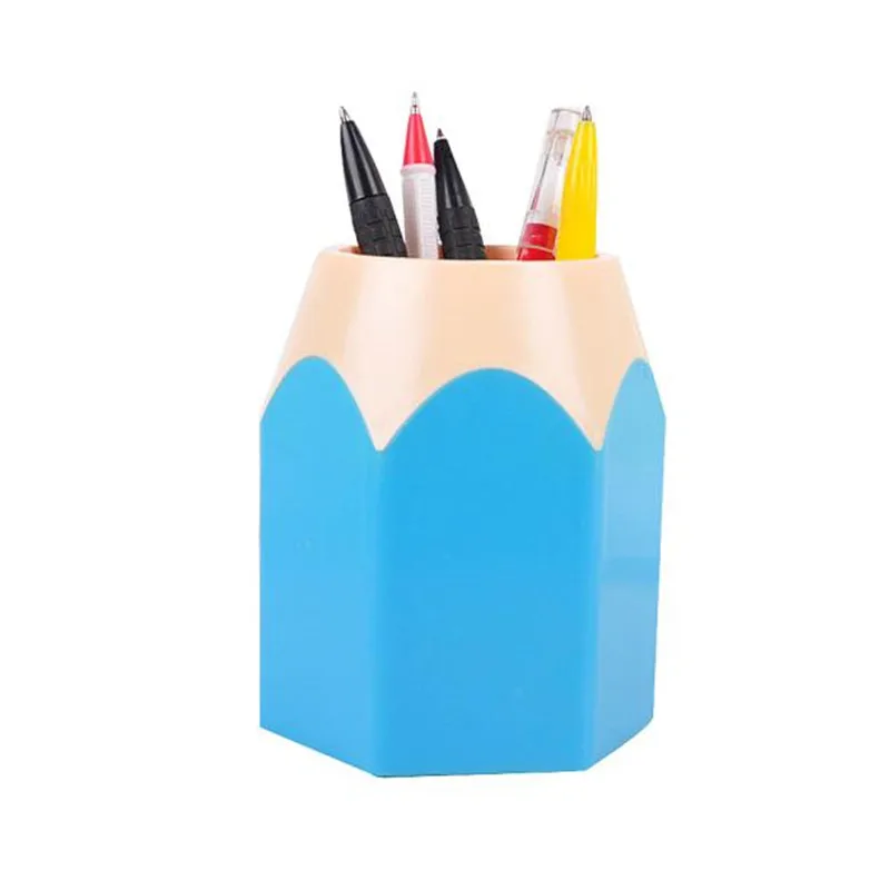 Hot Selling Creative Pencil Shaped Pencil Pot Make Up Brush Holder Pot Stationery Desk Tidy Container Office Supplies Pen Box#GM
Hot Selling Creative Pencil Shaped Pencil Pot Make Up Brush Holder Pot Stationery Desk Tidy Container Office Supplies Pen Box#GM