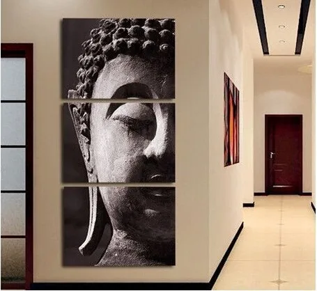 Buddha portrait wall painting classical wall pictures for study room 3 pieces wall art for office decoration
Buddha portrait wall painting classical wall pictures for study room 3 pieces wall art for office decoration