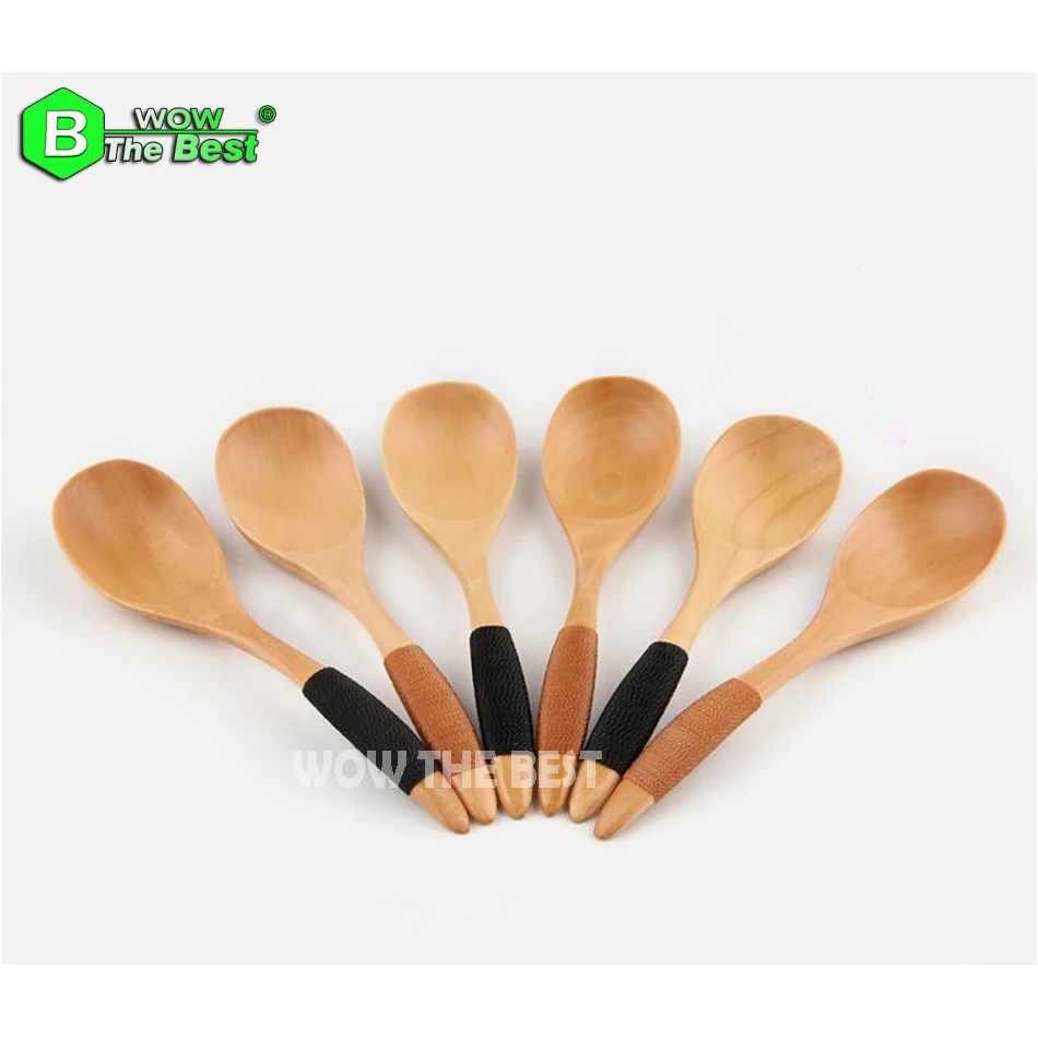 3 pcs/Lot Wood Spoons with non-slip handle,Creative tea Coffee Milk honey mixing Spoon,Jam Soup Honey Stir Wooden Spoon
3 pcs/Lot Wood Spoons with non-slip handle,Creative tea Coffee Milk honey mixing Spoon,Jam Soup Honey Stir Wooden Spoon