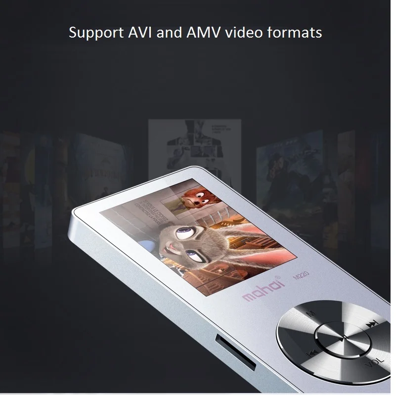 Top Quality Metal HIFI MP3 MP4 Player 8GB Support FM TF Card Tape Record Video Mini Sports Walkman With Speaker Free Shipping |