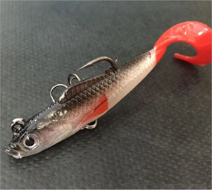 Vivid artificial little fish with lead and hooks for lure fishing soft fish with lead 10cm 9g
Vivid artificial little fish with lead and hooks for lure fishing soft fish with lead 10cm 9g