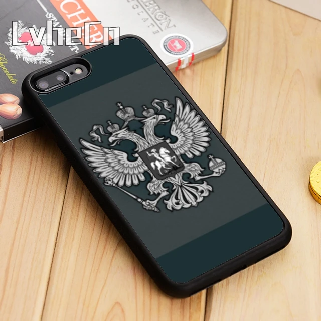 LvheCn Eagle логотип Российской Федерации флаг Райдер чехол для телефона iPhone 11 12 Pro X XR XS