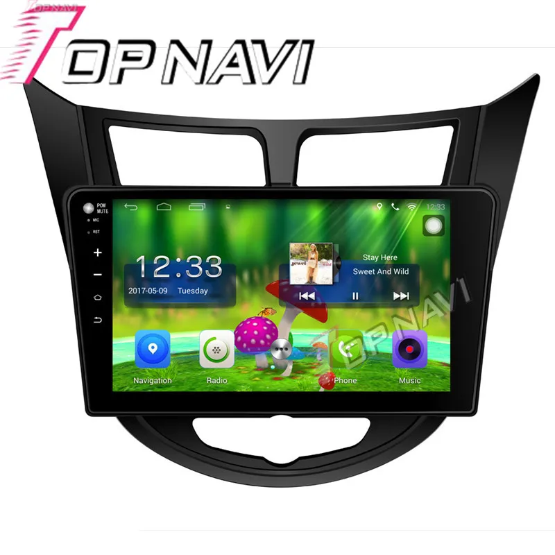 Topnavi 10.1'' Quad Core Android 6.0 Car GPS Navigation For HYUNDAI Verna 2011 2012 Radio Audio Multimedia Stereo Without DVD
Topnavi 10.1'' Quad Core Android 6.0 Car GPS Navigation For HYUNDAI Verna 2011 2012 Radio Audio Multimedia Stereo Without DVD